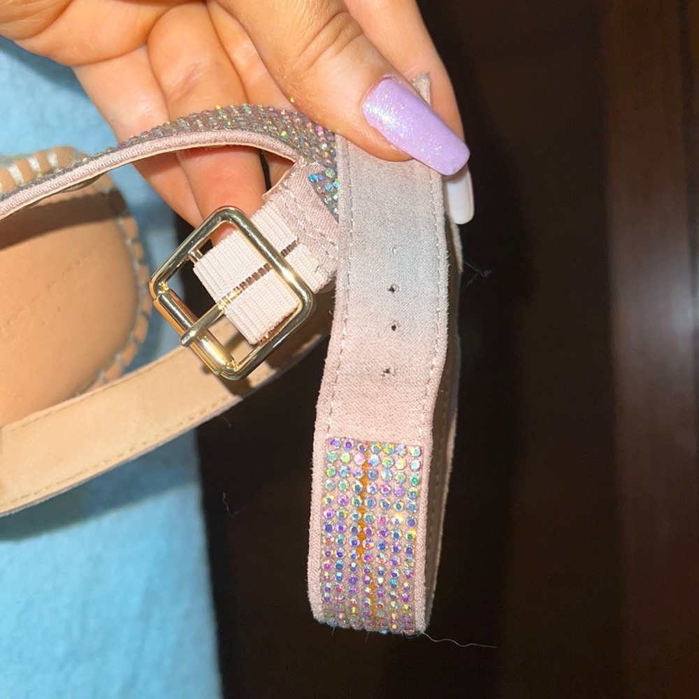 EUC Madden Girl Rhinestone Sandals - Picture 9 of 12